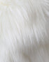 Dolce & Gabbana White Acrylic Fur Womens Bucket Hat